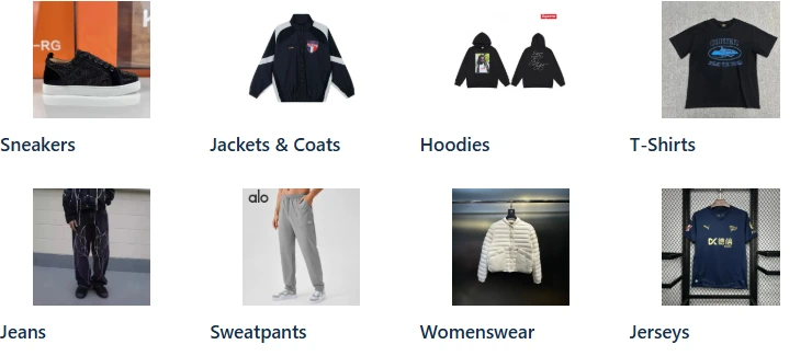 This Spreadsheet’s actual category browser, with product images and named category links